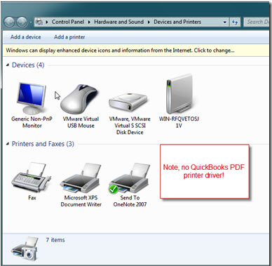 Activate Pdf Printer In Quickbooks