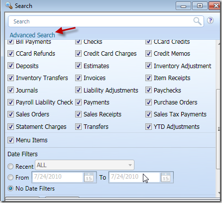 The program is keeping an index of your data, and it only updates this index periodically.