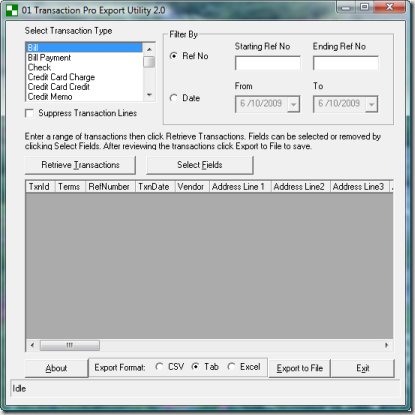 harvest exporting to quickbooks for mac