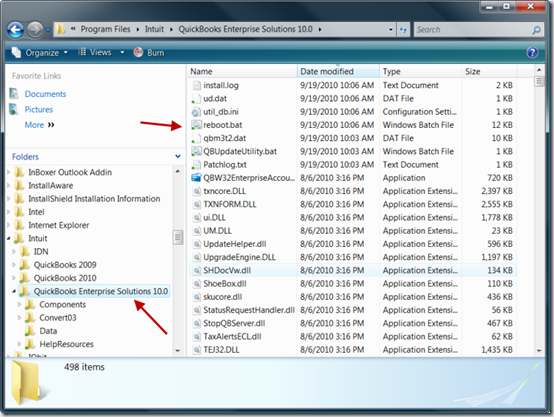 QuickBooks reboot.bat