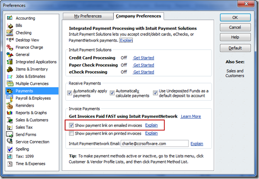 quickbooks tutorial 2010