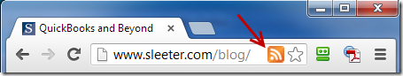 RSS Feed for Chrome